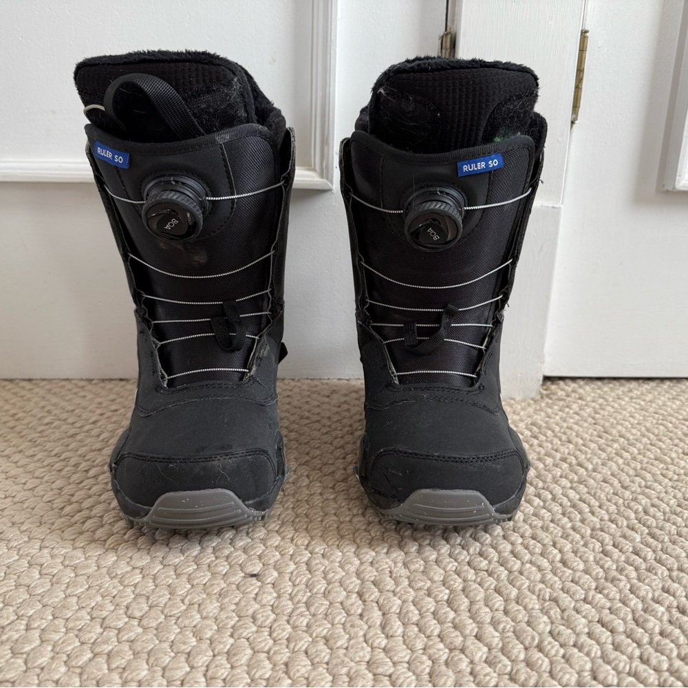 Burton Boys Ruler Step-on Boots Size 7